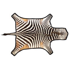 Vintage-Zebra-Teppich
