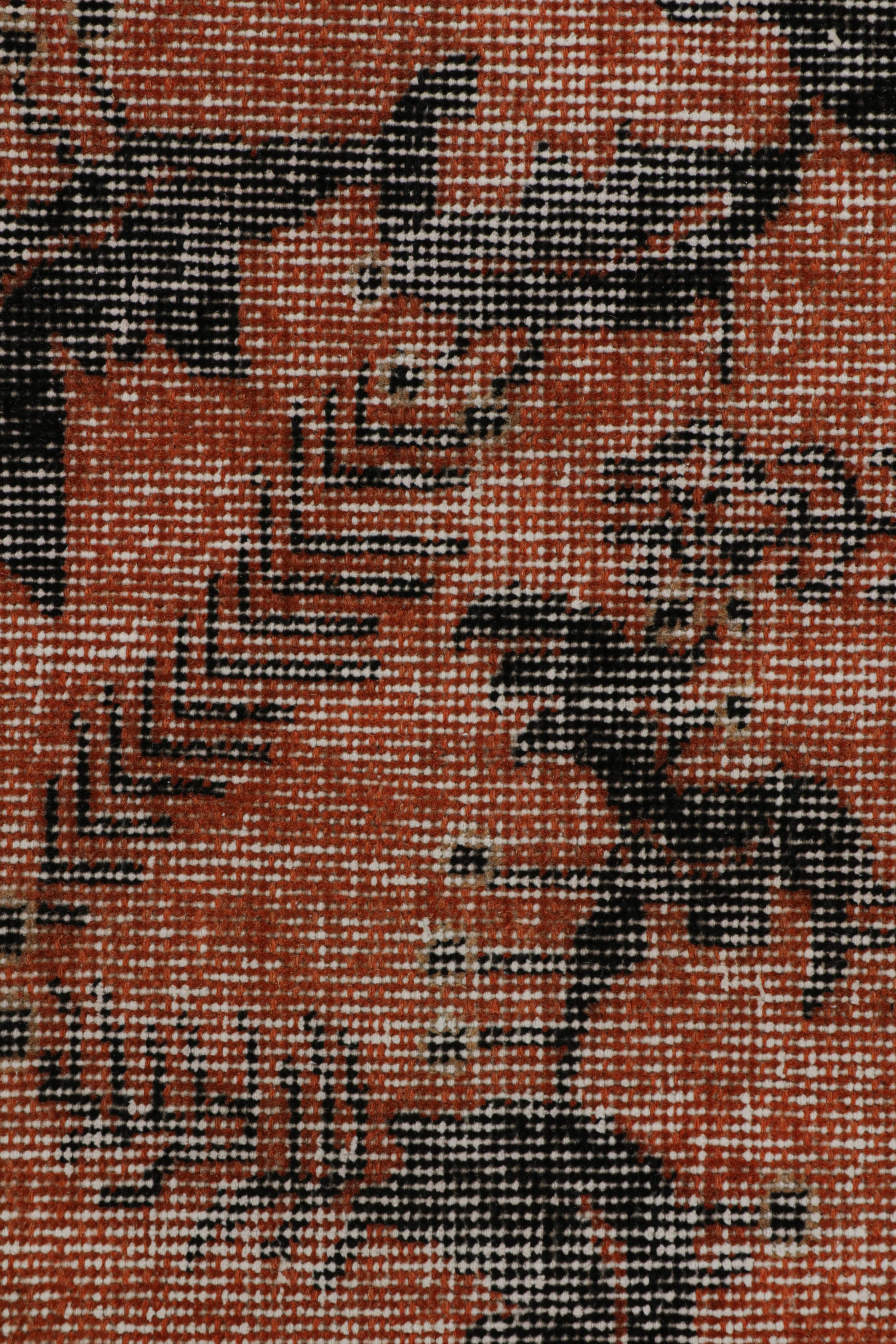 Vintage Zeki Müren Art Deco Rug with All-Over Abstract Patterns from Rug & Kilim In Good Condition For Sale In Long Island City, NY