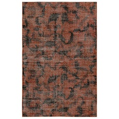 Tappeto vintage Zeki Müren Art Deco con motivi astratti all-over da Rug & Kilim