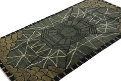 Vintage Zeki Müren Art Deco Rug, with bold Geometric patterns, from Rug & Kilim.