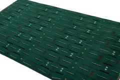 Vintage Zeki Müren Art Deco Rug, with Geometric patterns, from Rug & Kilim