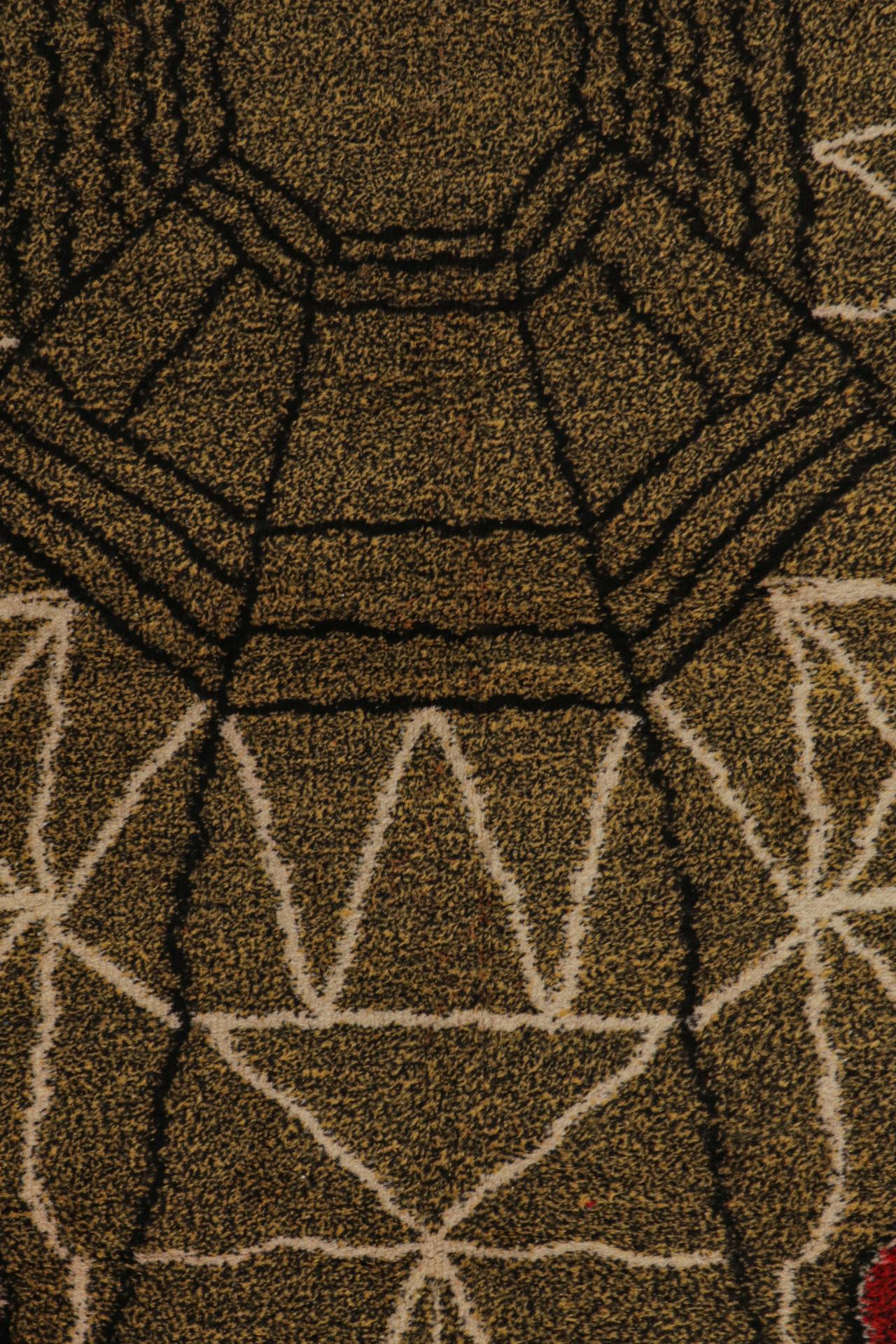Vintage Zeki Müren Art-Deco-Teppich mit geometrischen Mustern, von Rug & Kilim im Zustand „Gut“ im Angebot in Long Island City, NY