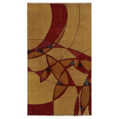 Vintage Zeki Muren Art Deco Teppich, mit Geometrischen Mustern, von Rug & Kilim