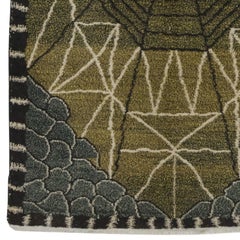 Vintage Zeki Muren Rug - Antique Wool Turkish Zeki Muren Rug, Long Wool Rug