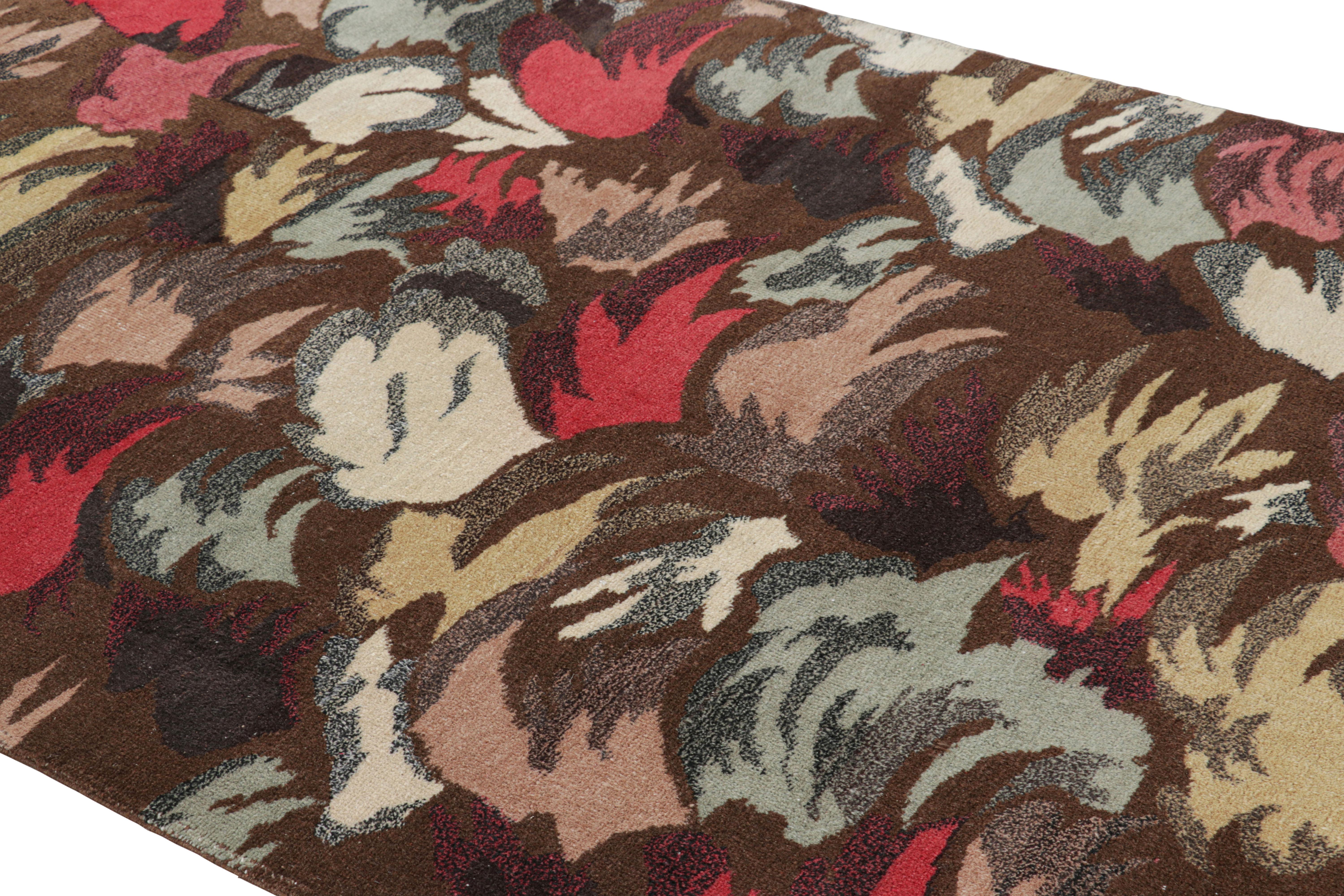 Hand-knotted in wool circa 1960-1970, this 5x9 vintage rug is an exciting new piece in Rug & Kilim’s Mid-Century Pasha Collection—a rare curation believed to hail from mid-century Turkish artist and icon Zeki Müren. 

On The Design:

One of the many