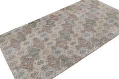 Vintage Zeki Müren Rug, with Geometric Patterns, from Rug & Kilim