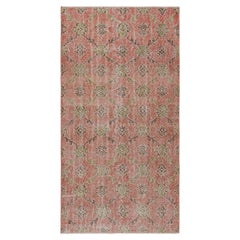 Vintage Zeki Müren Teppich, mit geometrischen Mustern, von Rug & Kilim