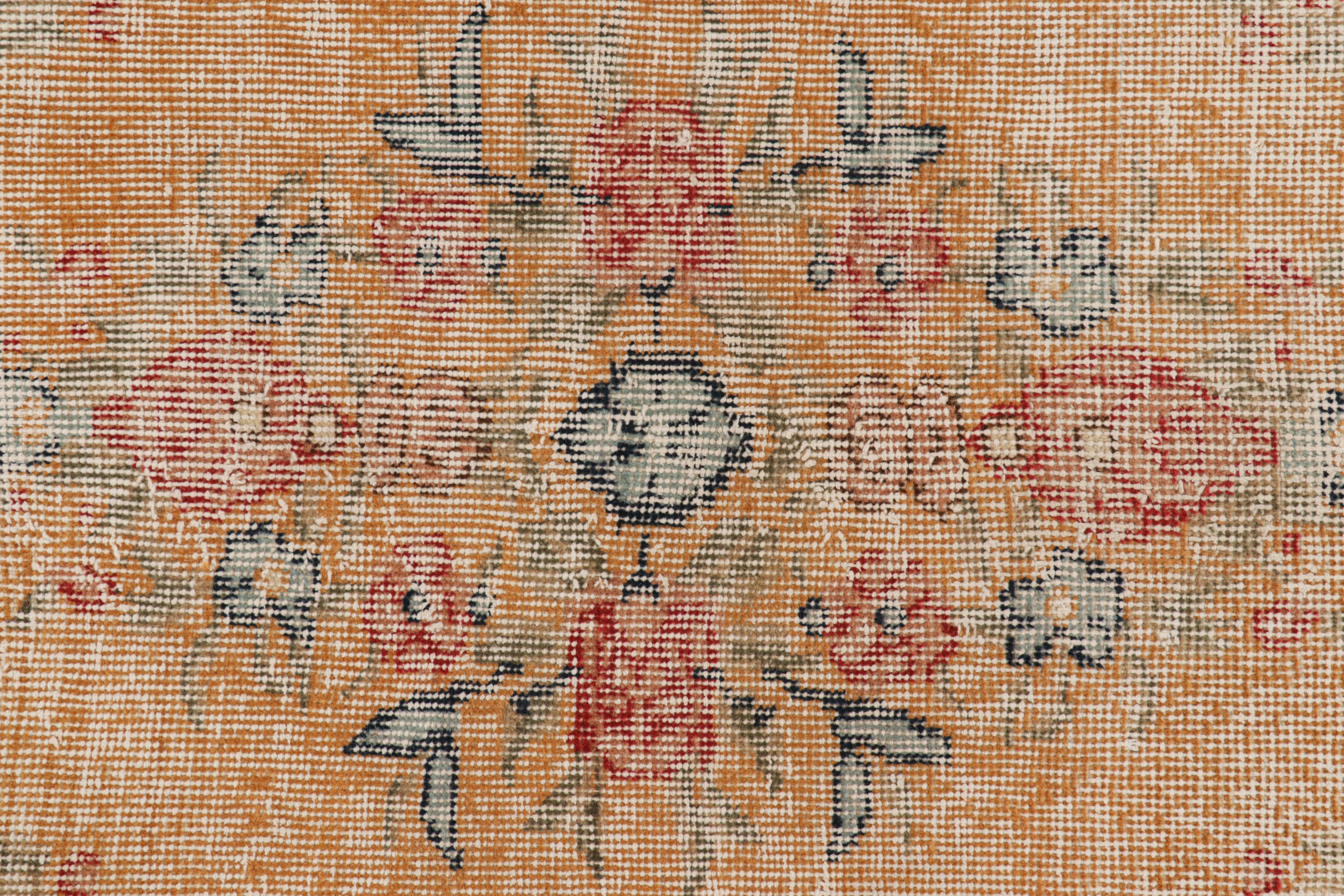 Mid-20th Century Vintage Zeki Múren Rug, with Medallion and Floral Patterns, from Rug & Kilim For Sale