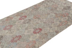 Vintage Zeki Müren Rug with Pastel Geometric Patterns, from Rug & Kilim