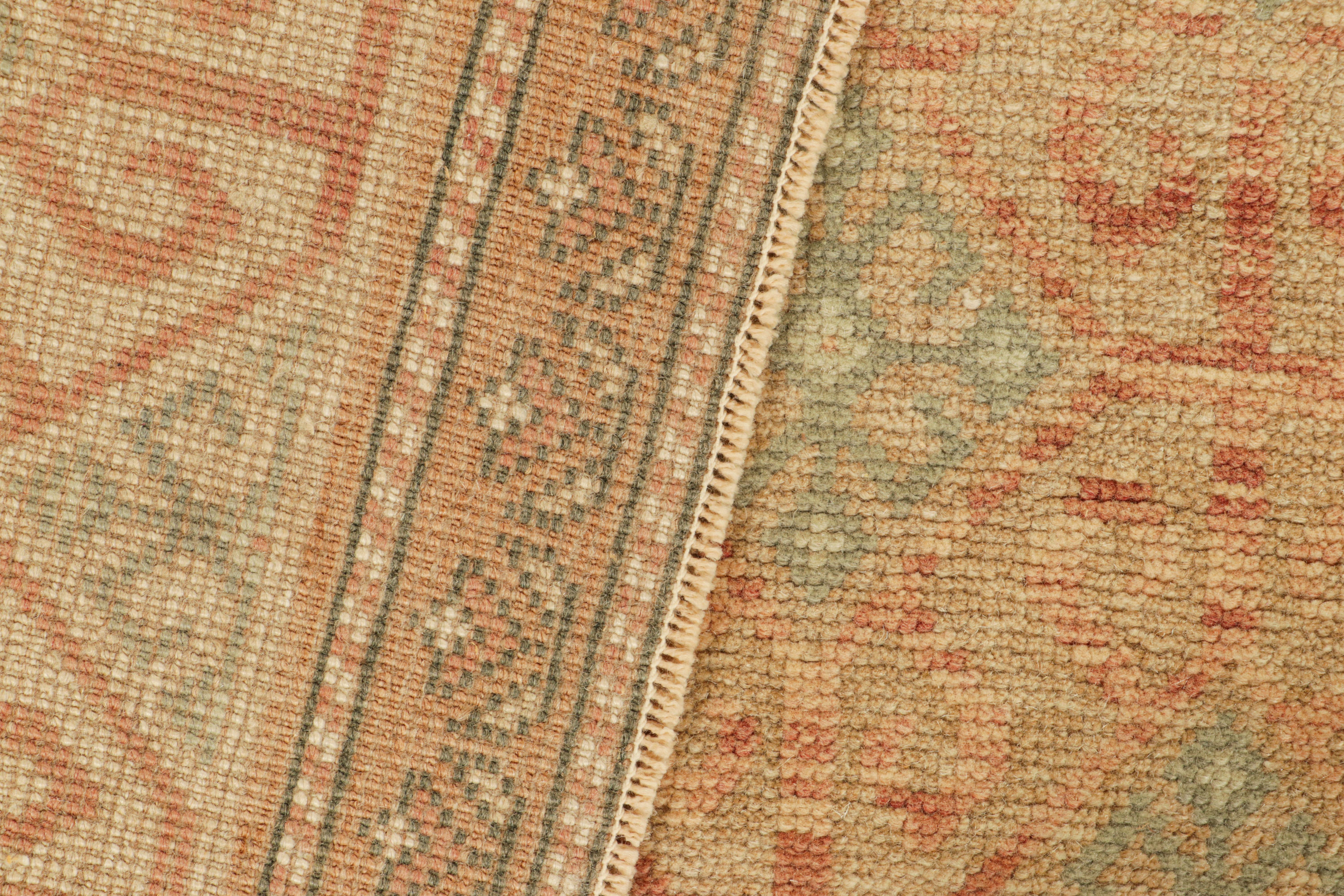 Vintage Zeki Müren Läufer mit polychromen Rautenmustern, von Rug & Kilim (Wolle) im Angebot