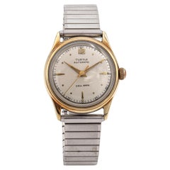 Reloj automático de hombre Vintage Zell Bros Turtle de acero inoxidable