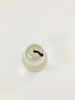 Vintage Zellique Art Glass Pear