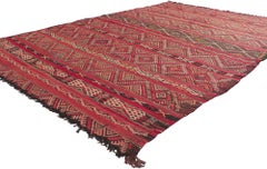 Tappeto marocchino berbero Zemmour del 1960 con stile moderno