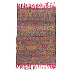 The Caravan Codex: A Vintage Zemmour Berber Masterpiece of Tribal Elegance