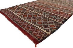 The Tribal Covenant: Vintage Zemmour Moroccan Masterpiece of Ancestral Elegance