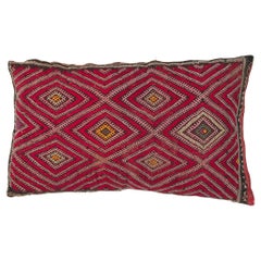 Used Zemmour Moroccan Rug Pillow by Berber Tribes of Morocco