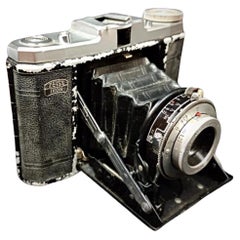 Cámara Vintage Zeus Ikon Nettar II Nova Anastigmat 75 mm f/6,3 con estuche - 2Y221