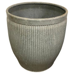 Vintage Zinc Barrel