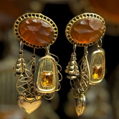 Vintage Zoe Coste earrings