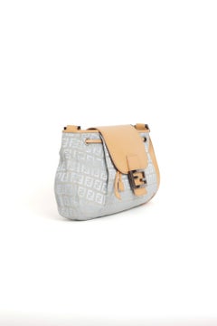 Vintage Zucca Baby Blue Hobo Bag