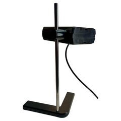 VintageJean-René Talopp nero/marrone Lampada da tavolo/da fianco regolabile di Manade Parijs