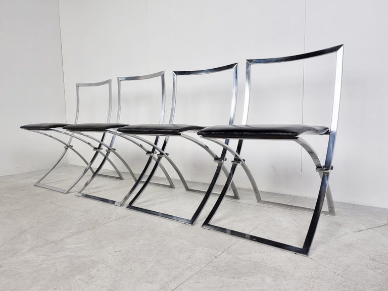 Space Age Vintageluisa Dining Chairs by Marcello Cuneo, 1970s For Sale
