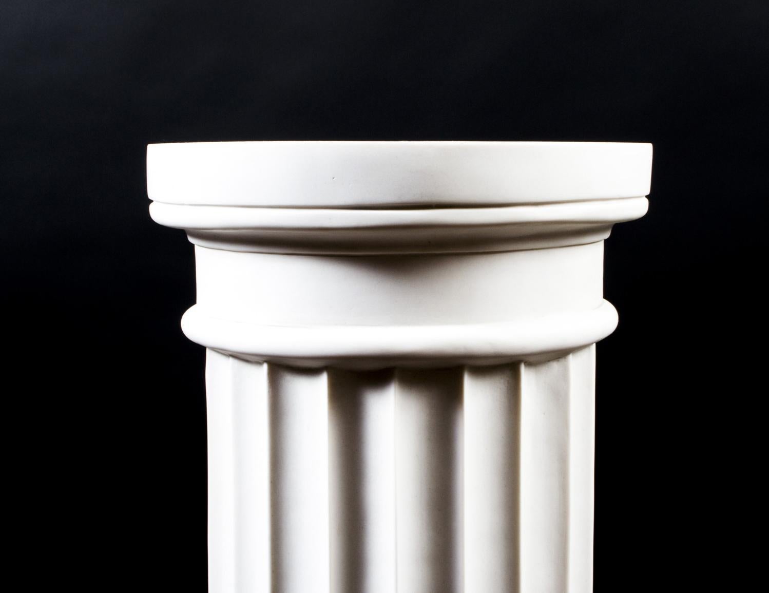 Piédestal de colonne dorique grecque composite vintage 20ème siècle Bon état - En vente à London, GB