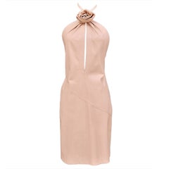 VINTAGETOM FORD für GUCCI NUDE LEATHER DRESS