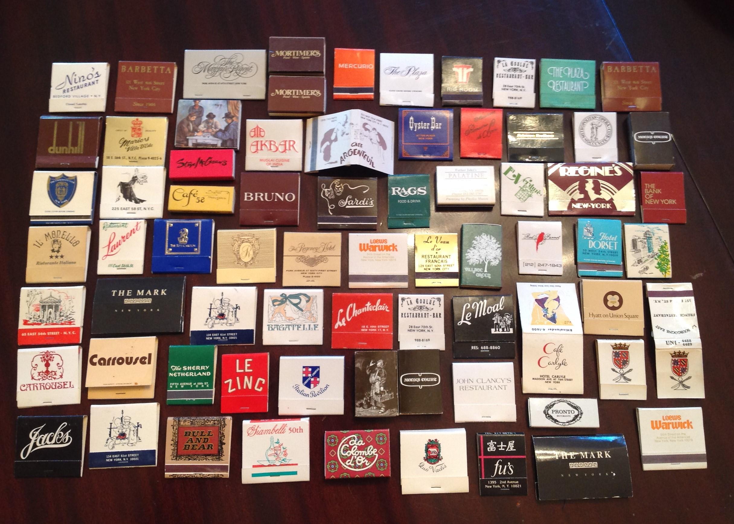 vintage matchbooks for sale