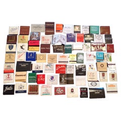 Vintage NY Hotel and Restaurant Matchbooks from the 1950s-1980s