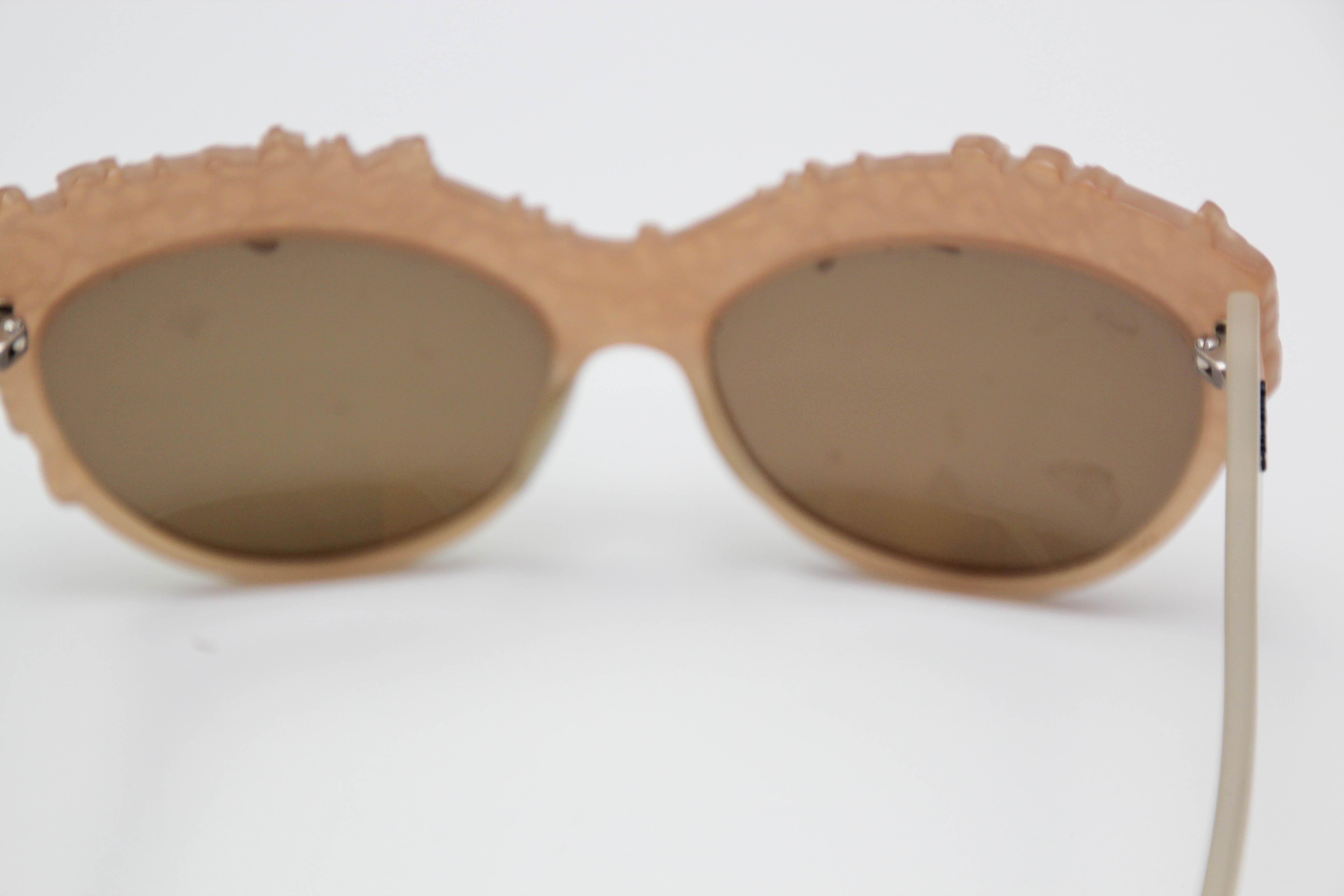 Lunettes de soleil vintage Kenzo Made in France 1980 en vente 8
