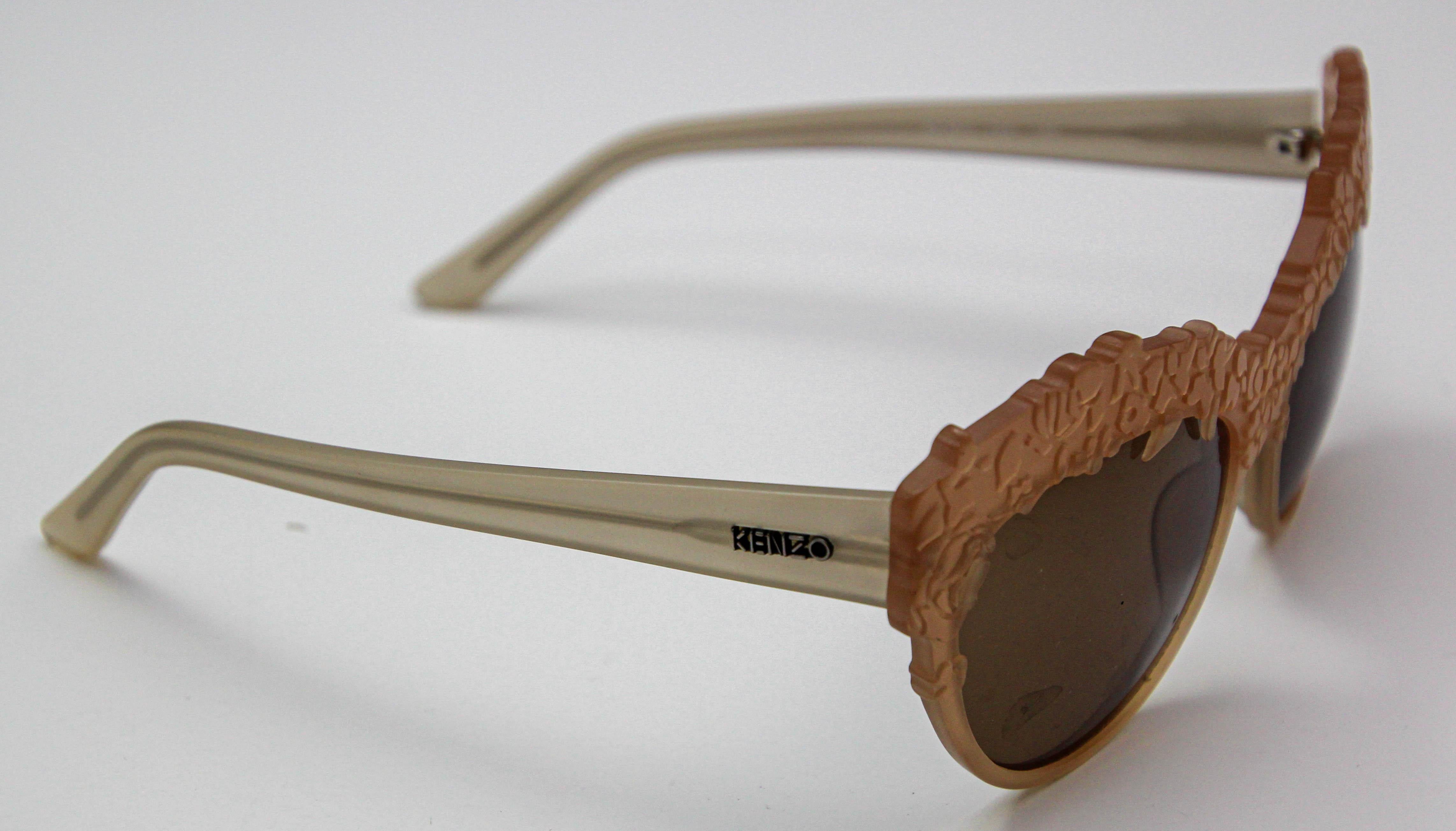 Lunettes de soleil vintage Kenzo Made in France 1980 en vente 10