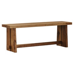 Panchina Vinteg Oak dalla Danimarca, CIRCA 1980