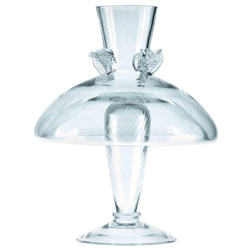 Großer Wasserkrug aus geblasenem Glas von Borek Sipek für Driade, Vinteuil im Angebot