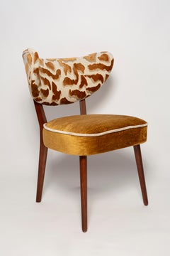 Vintola Studio Dining Chair, Casamance Nimbus Leopard Fabric, Europe, Poland