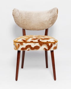 Vintola Studio Nove Sedie da Pranzo, Casamance DEMOISELLE e Tessuto Nimbus