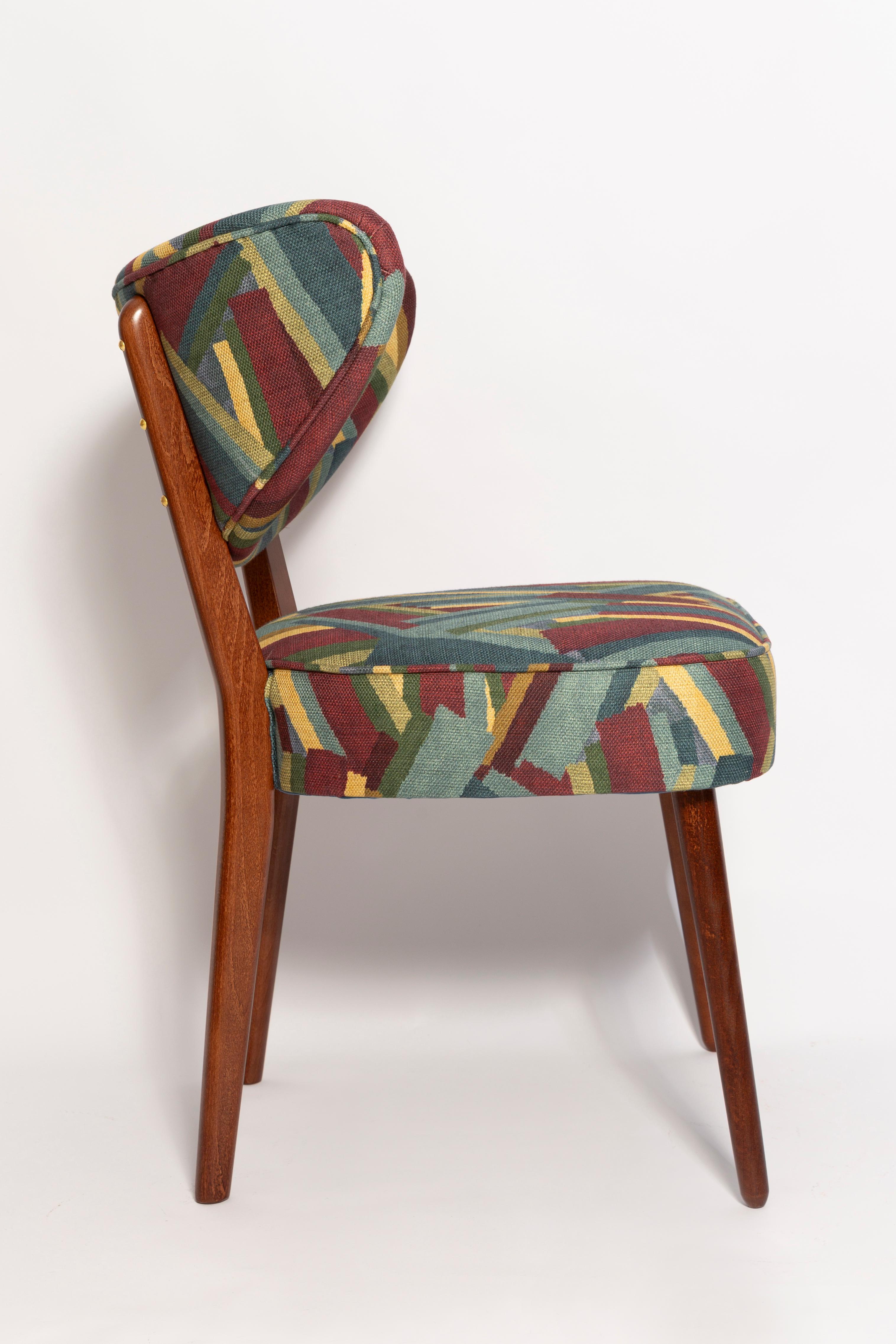 Polacco Sedia da pranzo Vintola Studio Shell, tessuto Beowulf Linen di Dedar in vendita