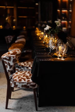 Vintola Studio Seis Sillas de Comedor, Tela Casamance DEMOISELLE, Europa, Polonia