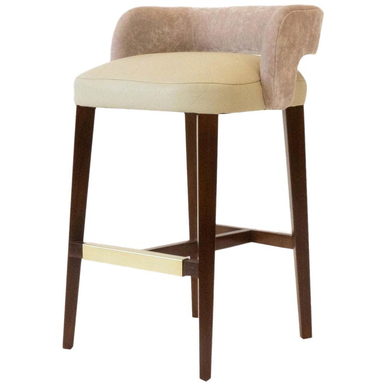 Vinyl Bar Stool For Sale at 1stdibs