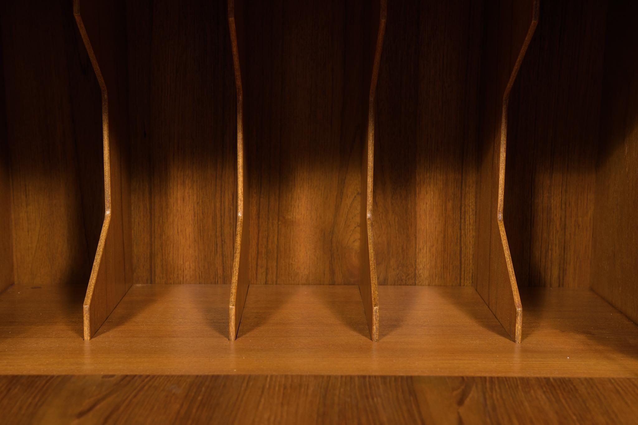 Vinyl Cabinet, Denmark, 1980s For Sale 2