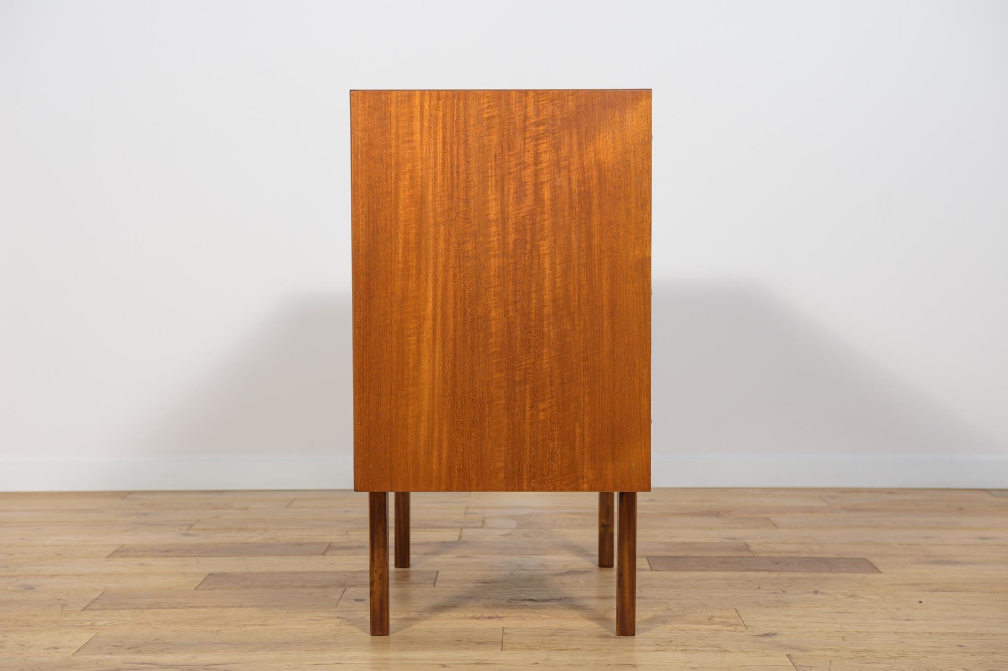 Woodwork Vinyl Cabinet, Denmark, 1980s For Sale