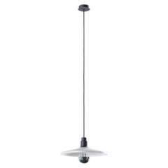 Vinyl Small Suspension in Black with Silver Diffuser by Diesel Living