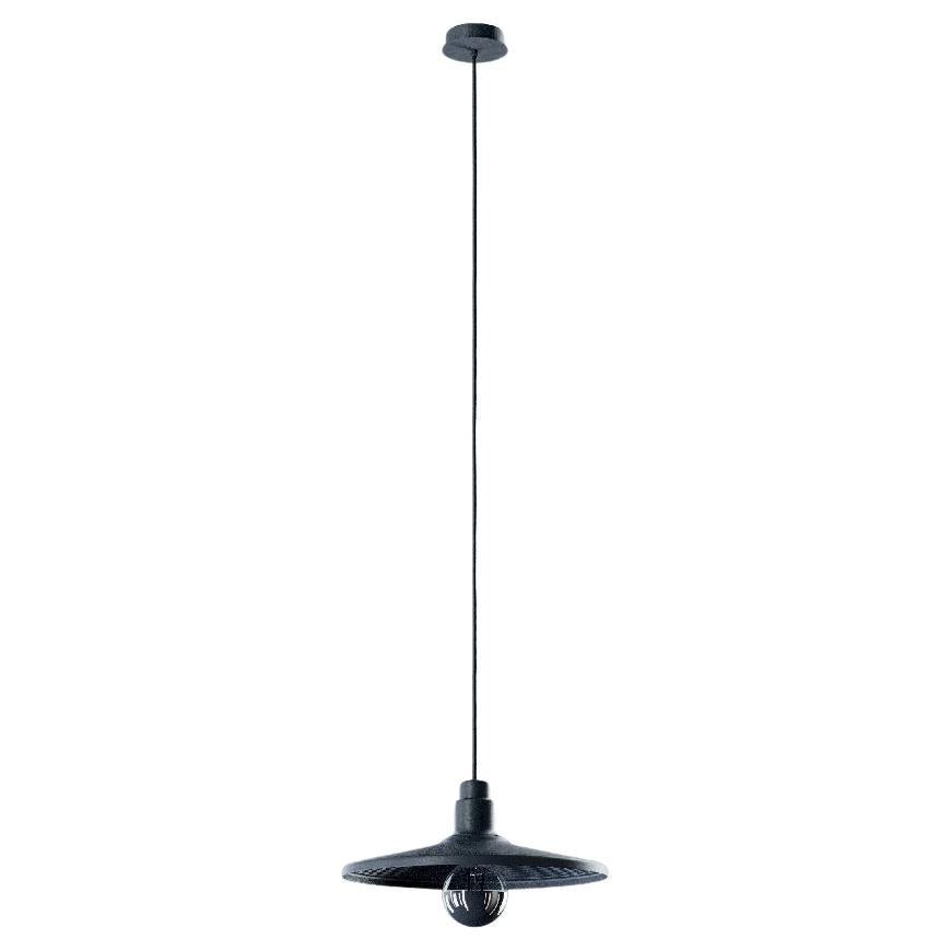 VINYL Small Suspension lamp in Deep black by Diesel Living with Lodes