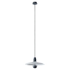 VINYL Small Suspension lamp in Silver by Diesel Living with Lodes