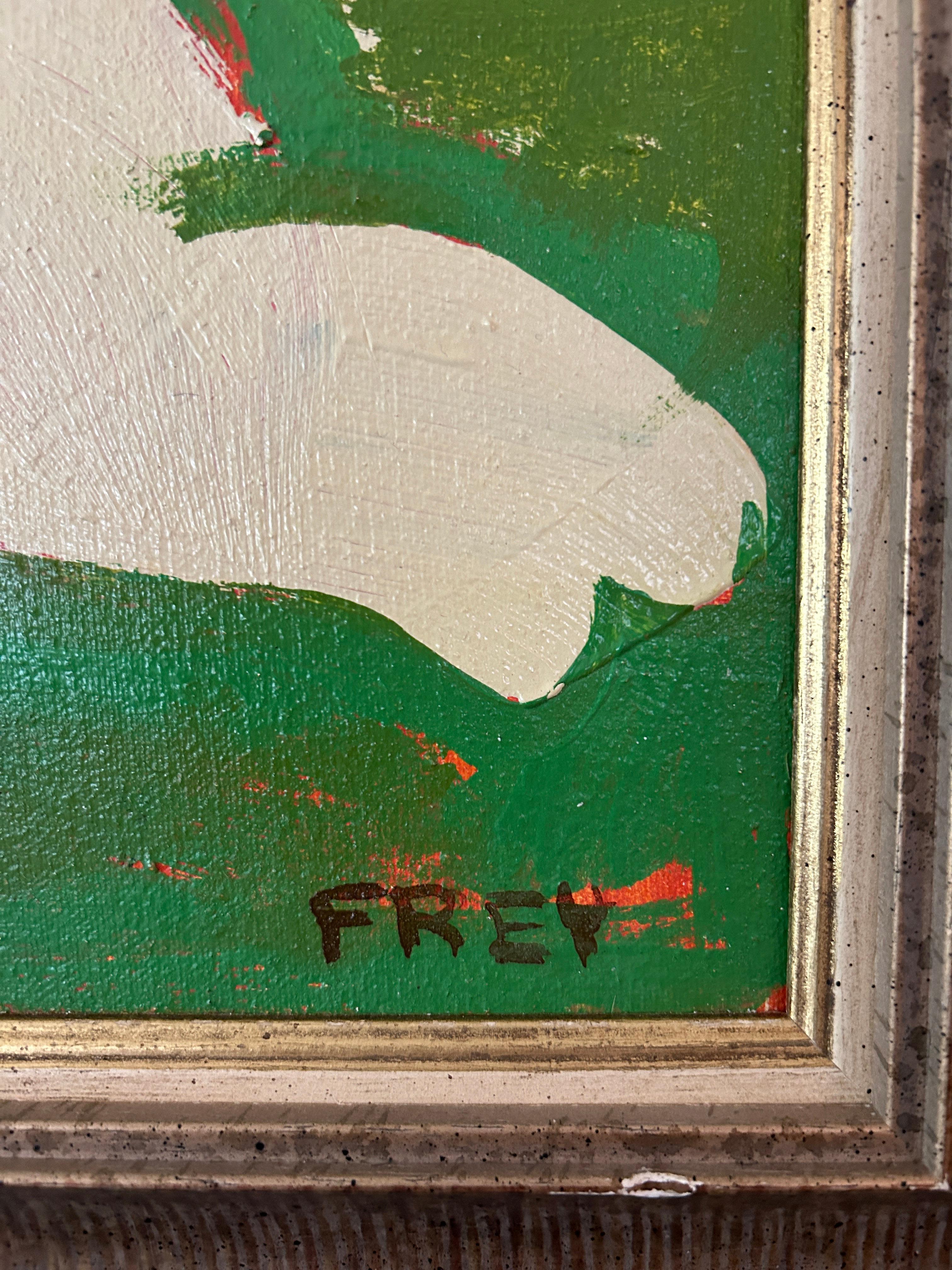 Viola Frey Pintura de bodegón floral 3