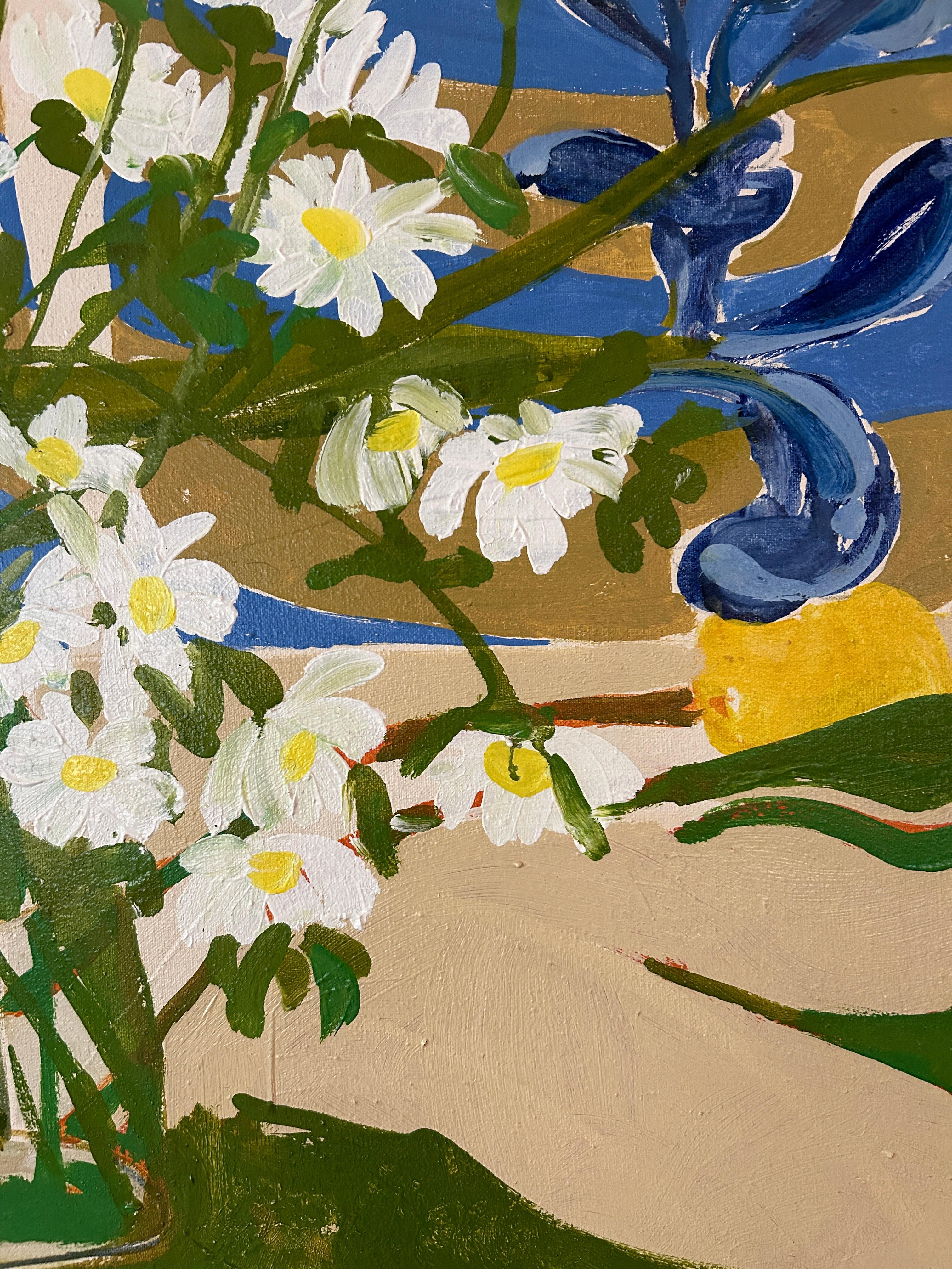 Viola Frey Pintura de bodegón floral 7