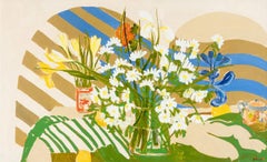 Viola Frey Pintura de bodegón floral