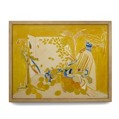 Vintage Yellow Still Life by Viola Frey (NP#5016)