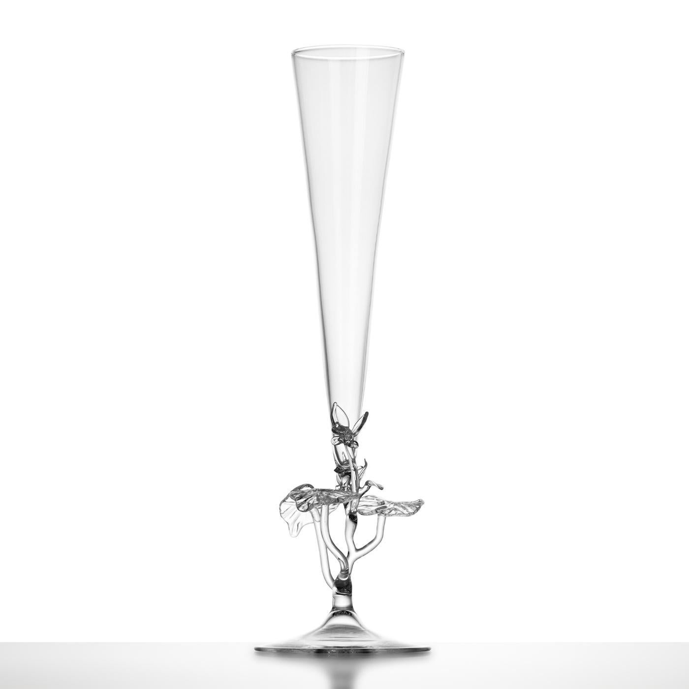 Viola Odorata Glasflöte (Italienisch) im Angebot