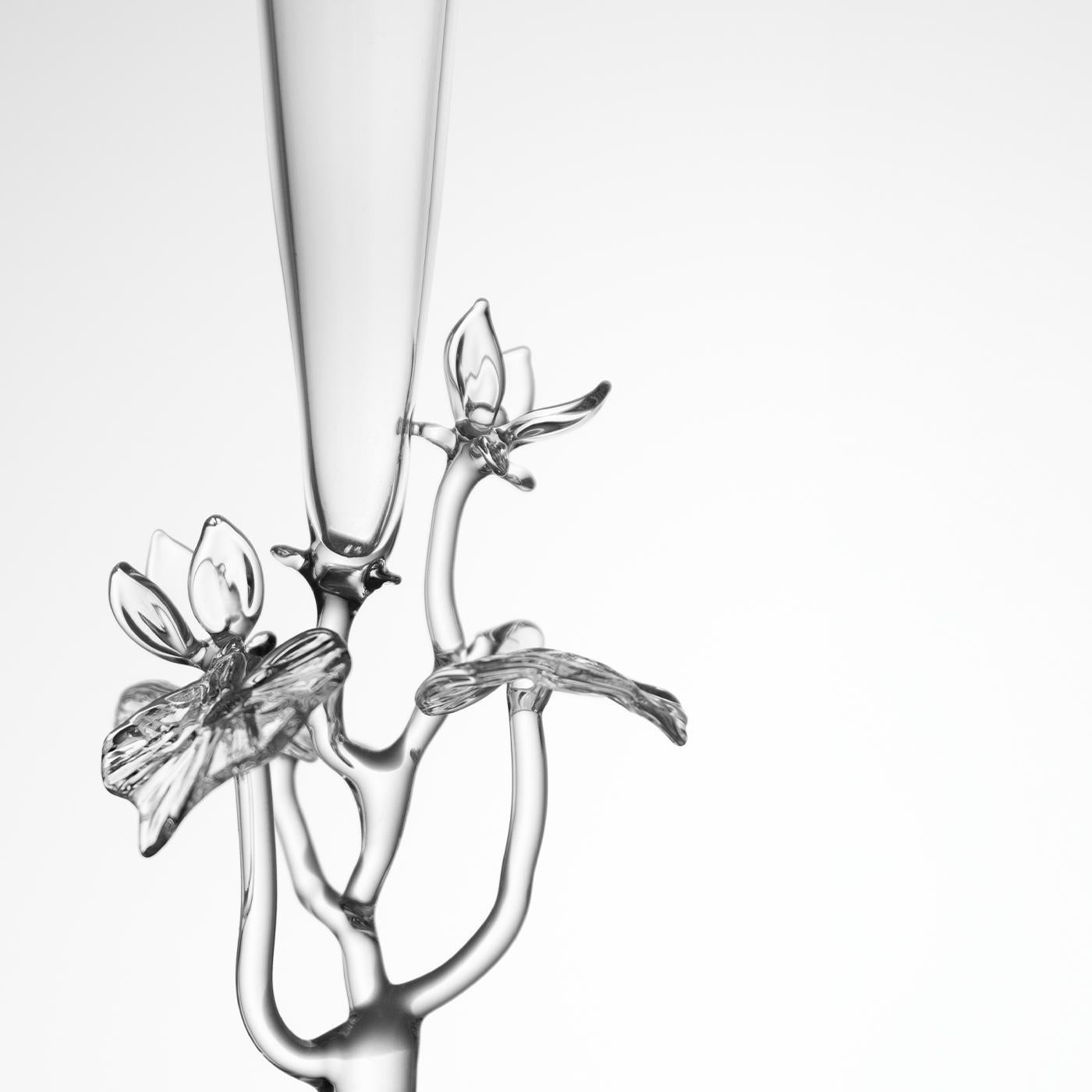 Viola Odorata Glasflöte im Angebot 1